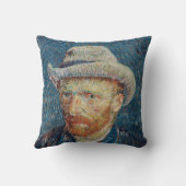 Coussin décoratif Auto portrait Van Gogh クッション (裏面)