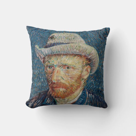 Coussin décoratif Auto portrait Van Gogh クッション (正面)