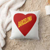 Coussin décoratif blanc BARCELONA クッション (ブランケット)