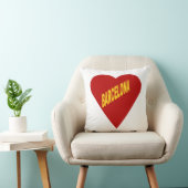 Coussin décoratif blanc BARCELONA クッション (椅子)
