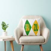 Coussin décoratif blanc BRAZIL クッション (椅子)