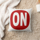Coussin décoratif blanc DESIGN ONTARIO クッション (ブランケット)