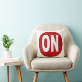 Coussin décoratif blanc DESIGN ONTARIO クッション (椅子)