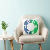 Coussin décoratif blanc DESIGN OTTAWA クッション (椅子)