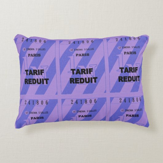 Coussin décoratif cinéma アクセントクッション (正面)