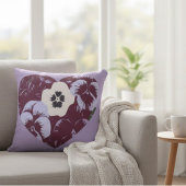 Coussin décoratif Cœur de Violettes クッション