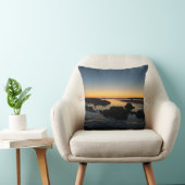 coussin décoratif, coucher de soleil plage  クッション (椅子)