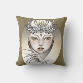 Coussin décoratif Déesse des la lune beige クッション