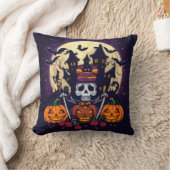 Coussin Décoratif d'Halloween - "Home Sweet Haunte クッション (ブランケット)