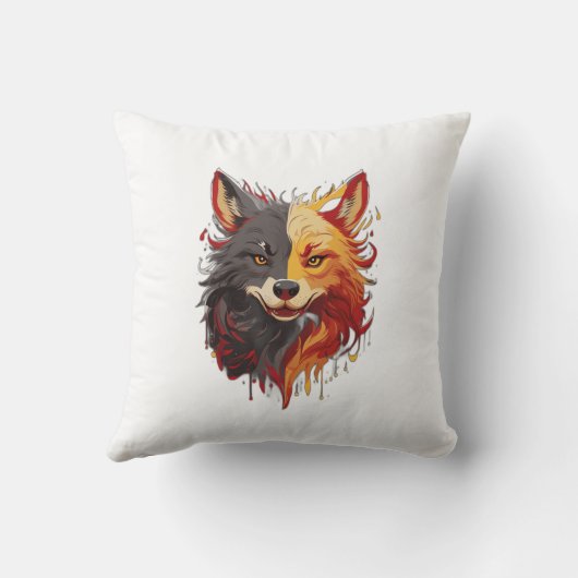 Coussin décoratif double design  クッション (裏面)