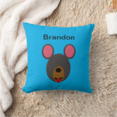 Coussin décoratif emoji grimace クッション (ブランケット)