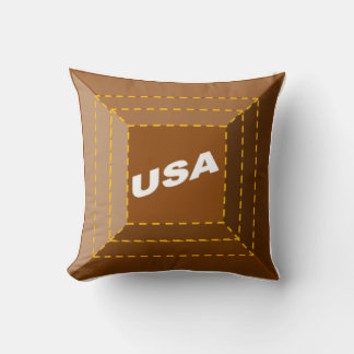 Coussin décoratif enfants CHOCOLAT  USA クッション