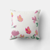 Coussin  décoratif fleuré  printemps クッション (裏面)