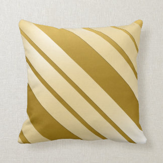 Coussin décoratif GOLD décor "Lignes Obliques" クッション