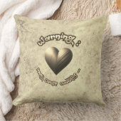 Coussin décoratif - golden heart クッション (ブランケット)