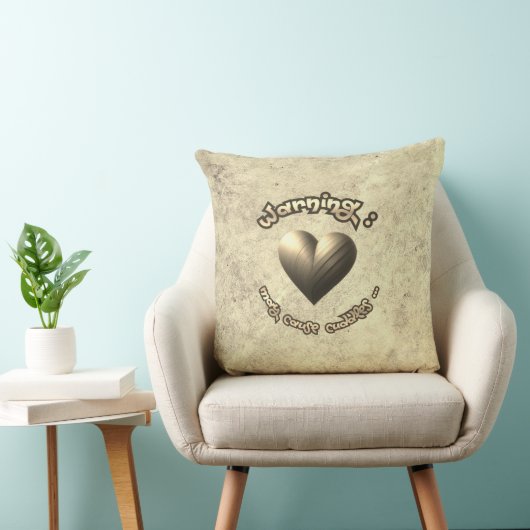 Coussin décoratif - golden heart クッション (椅子)