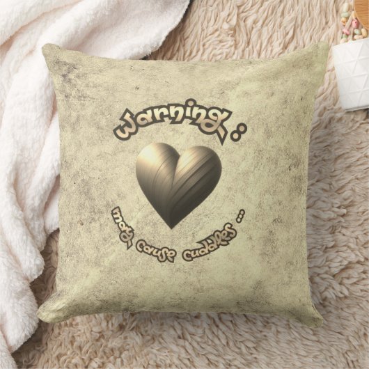 Coussin décoratif - golden heart クッション (ブランケット)