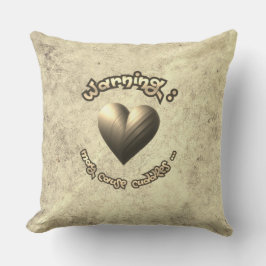 Coussin décoratif - golden heart クッション