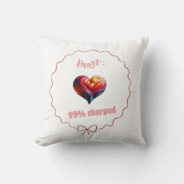 Coussin décoratif -  Heart 99% Charged クッション