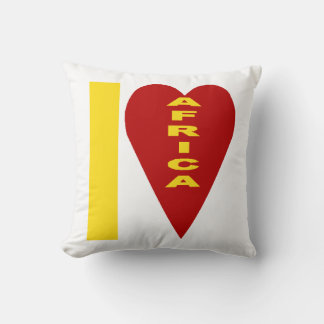 Coussin décoratif I LOVE AFRICA クッション