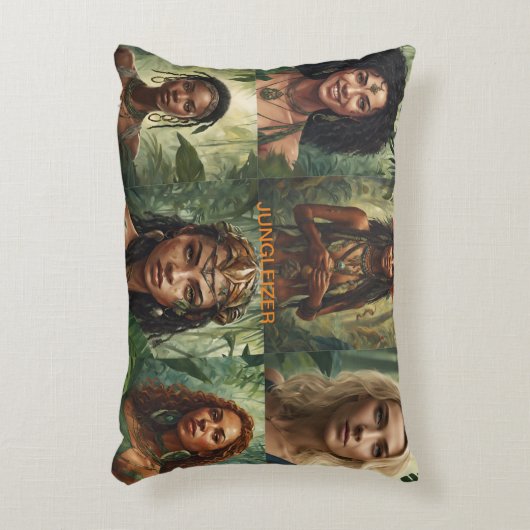 Coussin décoratif JUNGLEIZER アクセントクッション (正面(垂直))