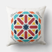 Coussin décoratif L'art du zellige クッション (裏面)
