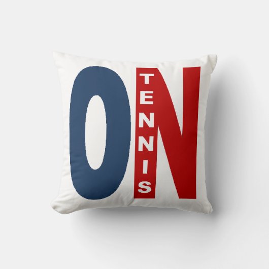 Coussin Décoratif  ONTARIO  TENNIS クッション (正面)