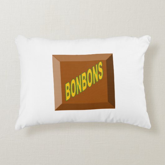 Coussin décoratif pour enfants CHOCOLAT BONBONS アクセントクッション (正面)