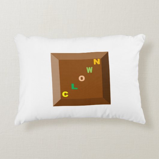 Coussin décoratif pour enfants DESIGN CLOWN アクセントクッション (正面)