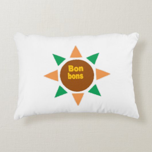 Coussin décoratif pour enfants ETOILES BONBONS アクセントクッション (正面)
