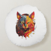 Coussin décoratif rond  ラウンドクッション (裏面)