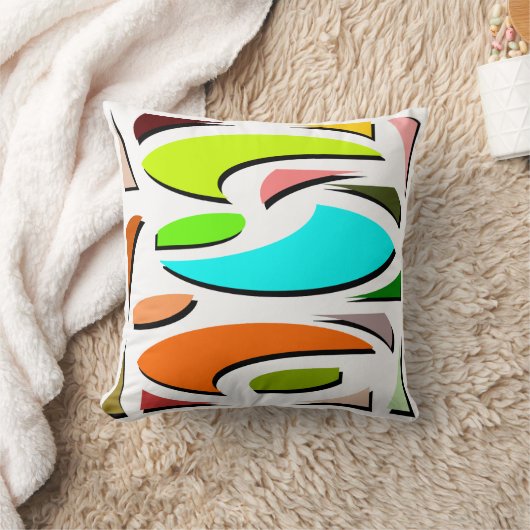Coussin décoratif seventies クッション (ブランケット)