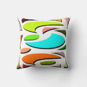 Coussin décoratif seventies クッション (裏面)