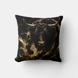 Coussin Décoratif Taureau de Feu クッション