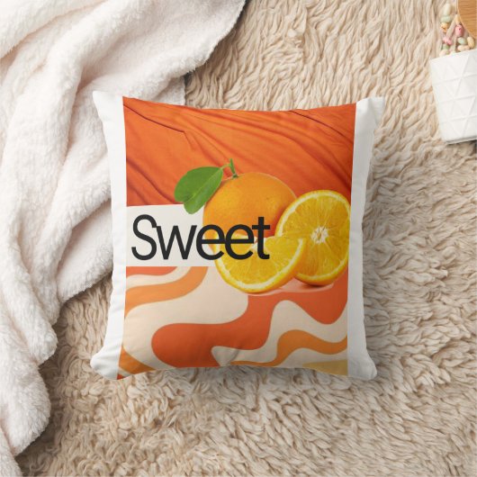 coussin decoratifs of orange art クッション (ブランケット)