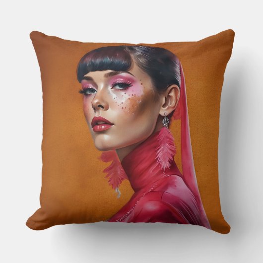 Coussin design recto/verso クッション (正面)