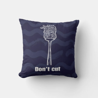 Coussin - Don’t Cut - Déco maison foodie & Italie クッション