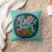 Coussin Dragon celtique クッション (ブランケット)