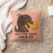 Coussin drôle dragon – Hotter Than Your Ex クッション (ブランケット)