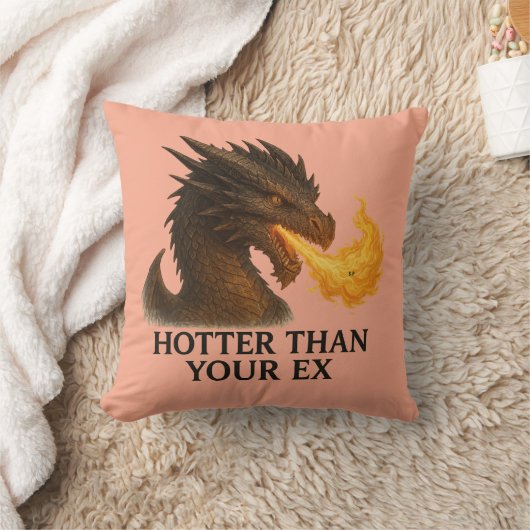 Coussin drôle dragon – Hotter Than Your Ex クッション (ブランケット)