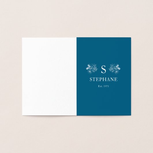 Coussin Elégance Moderne 箔カード (内部)