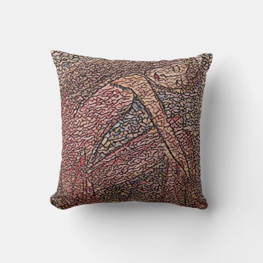 Coussin "Femme pensive" クッション (正面)