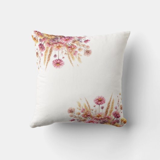 coussin fleurs クッション (裏面)