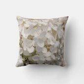 Coussin, fleurs blanche クッション (裏面)