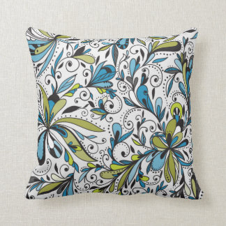 Coussin floral de Printemps クッション