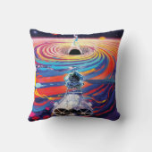 Coussin Galaxie planète univers  クッション (裏面)