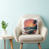 Coussin Guadeloupe Bateau Sunset | Pillow クッション (椅子)