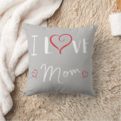 Coussin I love Mom - Fêtes des mères -Cadeau pour  クッション (ブランケット)
