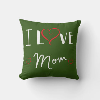 Coussin I love Mom - Fêtes des mères -Maman クッション