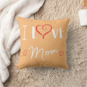 Coussin I love Mom - Fêtes des mères -Maman クッション (ブランケット)